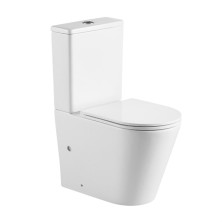 Mereo WC kombi odpad vario, Smart Flush RIMLESS, vr. sedátka VSD91T1
