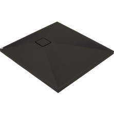 Deante CORREO Sprchová vanička granit čierna, 80x80 cm KQR_N42B