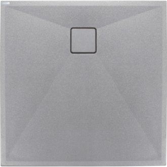 Deante CORREO Sprchová vanička granit sivá, 80x80 cm KQR_S42B