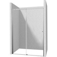 Deante KEIRRIA PLUS Posuvné sprchové dvere 170 cm chróm, biele sklo KTSP017P