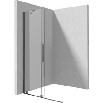 Deante JASMIN posuvné walk-in, titán 120x195 cm KTJ_D32R