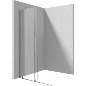 Deante JASMIN posuvné walk-in, brúsená nerez 100x195 cm KTJ_F30R