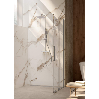 Deante JASMIN posuvné walk-in, brúsená nerez 100x195 cm KTJ_F30R