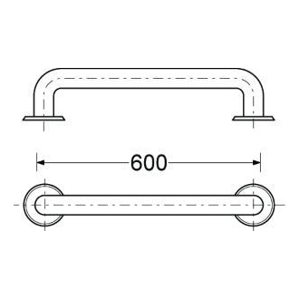 JIKA Universum H3897210030001 Madlo 600 mm