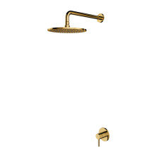 Omnires Y Podomietkový sprchový set, kartáčovaná zlatá SYSY36GLB