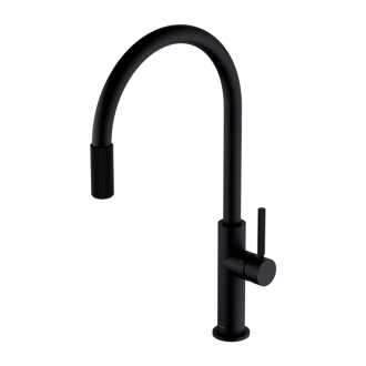 Omnires SWITCH Drezová batéria so sadou filtra D1, čierna mat SW9057-FD1BL