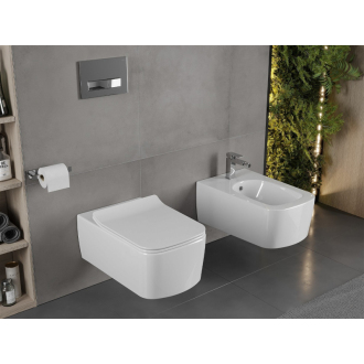 MEXEN YORK RIMLESS SLIM závesný klozet + doska DUROPLAST 30114000