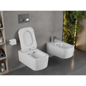 MEXEN YORK RIMLESS SLIM závesný klozet + doska DUROPLAST 30114000