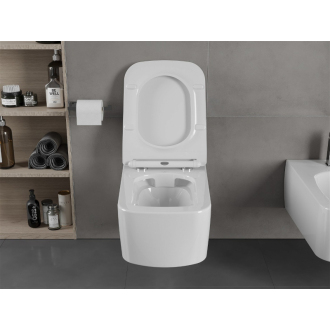 MEXEN YORK RIMLESS SLIM závesný klozet + doska DUROPLAST 30114000