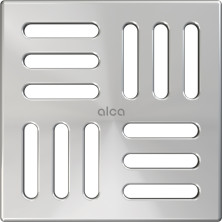 ALCA MPV004 Mriežka 102×102 mm nerez