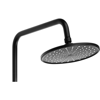 REA Salton sprchový set, čierna matná REA-P2409