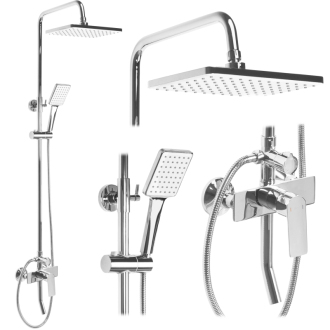 REA Maximus sprchový set, chróm REA-P2411