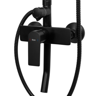 REA Maximus sprchový set, čierna REA-P2412