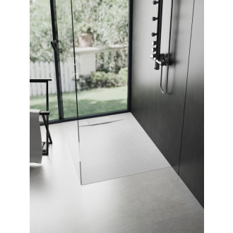 REA Bazalt sprchová vanička 80x120- White REA-K3301