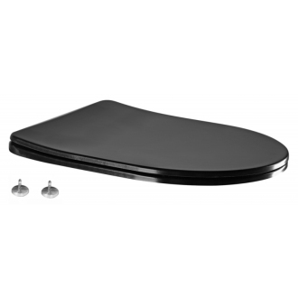 MEXEN SLIM WC sedadlo, čierna mat 39100185