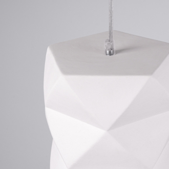 GOBI Závesná lampa, keramika biela SL.1250