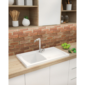 DEANTE LUSITANO ZCL_611N Jednodrez s odkvapom 860x500x220, keramika
