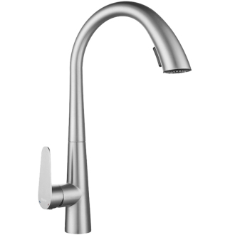 REA Ross kuchynská batéria, brúsený nikel inox REA-B5314