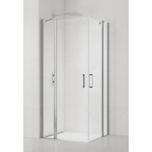 Sprchové dvere pev. 100x100 CR T SATFUDP100100