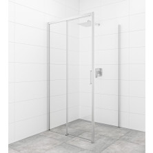 Sprch. dvere SIKOTEX + pevná stena 100 SIKOTEXDBB110S100