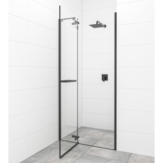 Sprchové dvere do niky SATTGDN 120 cm, Č SATTGDN120NIKAC