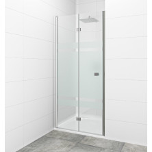 Sprchové dvere 90 cm, stripes, chróm SIKOSKN90S