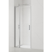 Sprchové dvere pev. + profil - 90 CR T SATFUDP90NIKA