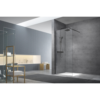 Walk-in 70x200, zavetrovanie C, profil SATBWI70PRC