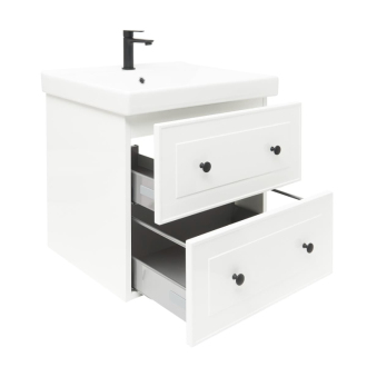 Forli skrinka s umývadlom 60cm, biela