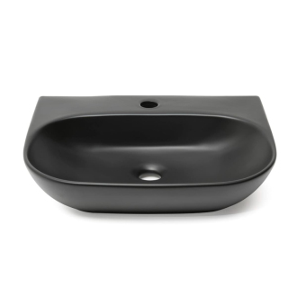 Brevis umývadlo 500x385x120 mm čierne SATBRE5038RBKM