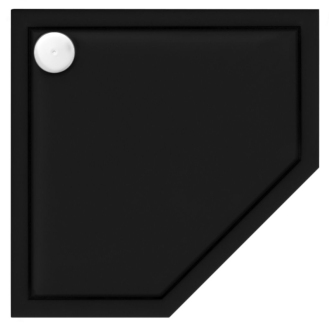 Rea Sprchová vanička Diamond Black 90x90 REA-K8543