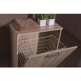 VARIO skrinka s košom 60cm dub b/dub b VARIOK60DBDB