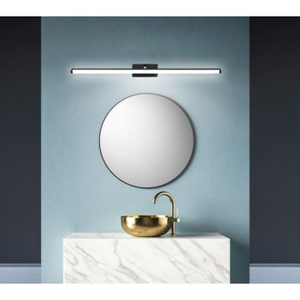 Rea Svietidlo nad zrkadlo LED 50cm - čierna OSW-05003