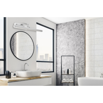 Rea Svietidlo nad zrkadlo LED 40cm - chróm OSW-08430