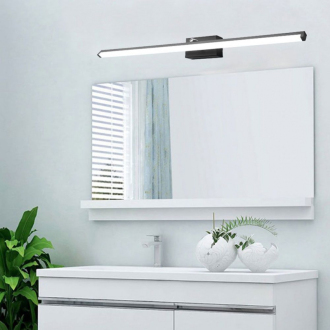 Rea Svietidlo nad zrkadlo LED 100cm - čierna OSW-05005
