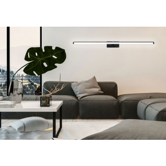 Rea Svietidlo nad zrkadlo LED 100cm - čierna OSW-05005