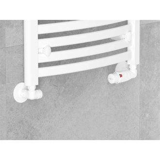 Mexen axiálne radiátorové ventily, biele - W903-000-20