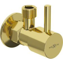 Mexen R1 rohový ventil pre batériu 1/2"x3/8", zlatý - 79970-50
