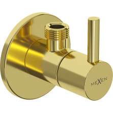 Mexen R2 rohový ventil pre batériu 1/2"x3/8", zlatý - 79972-50