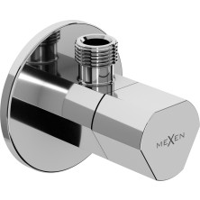 Mexen T rohový ventil pre batériu 1/2"x3/8", chróm - 79973-00