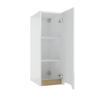 STILLA doplnková skr. 30x90x45 biela LESK STILLAC03001