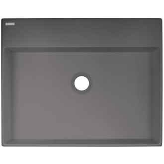 Deante Correo granitové umývadlo na dosku, 500x400mm, sivá CQR_TU5S