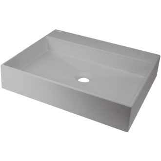 Deante Correo granitové umývadlo na dosku 500x400mm, šedé CQR_SU5S