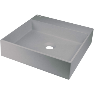 Deante Correo granitové umývadlo na dosku, šedá 400x400mm CQR_SU4S