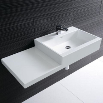 LAUFEN LIVING CITY umývadlo s otvorom 100x46 H8.1843.1.000.104.1