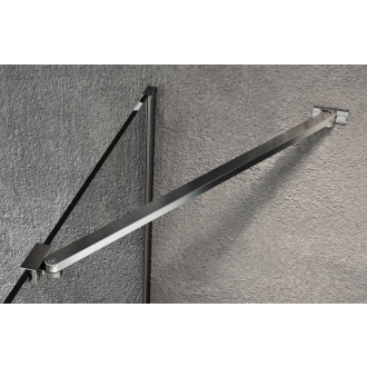 VARIO CHROME jednodielna sprchová zástena na inštaláciu k stene, sklo nordic, 900 GX1590-05
