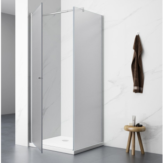 PILOT štvorcový sprchovací kút 700x700 mm, Brick sklo PT070-01