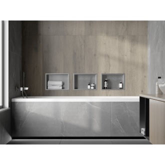 Mexen X-WALL-R Police do steny 30x20x10, inox 1910302010