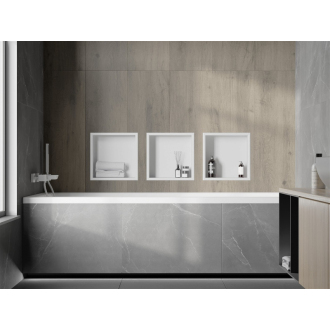 Mexen X-WALL-R Polica do steny 30x30x10, biela 1920303010