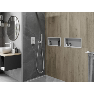 Mexen X-WALL-R Polica do steny 45x20x10, biela 1920452010